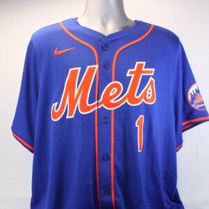 MLB Fanwear New York Mets *McNeil #1* Blue Limited Vapor Jersey Men's Size XL